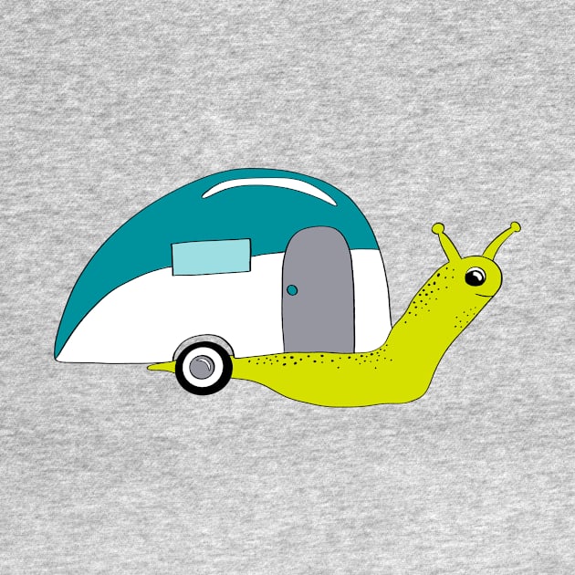 Snail Camper by Alissa Carin